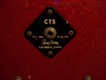 1960s Kustom K100 Red Tuck N Roll