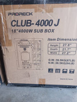 Brand New Sound System - Amplifier and Speakers