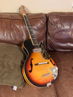 Japanese Kimberly Hollow body 1960s - Sunburst (converted lefty!)