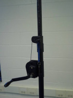 Crank up stands pair