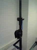 Crank up stands pair