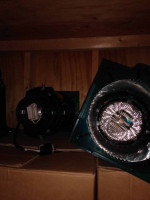 Stage lights Unipar UP1 fixtures