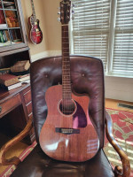 Fender CD-140SCE Acoustic Electric Guitar with Accessories