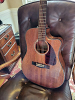 Fender CD-140SCE Acoustic Electric Guitar with Accessories