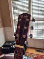 Fender CD-140SCE Acoustic Electric Guitar with Accessories