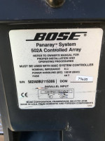 Bose Panary 502A speakers
