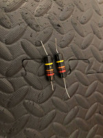 Vintage Pair .022 400v Sprague Bumble Bee Capacitors