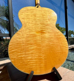 Gibson J150 acoustic electric flame maple guitar