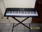 Casio LTK 170 Piano Keyboard & Stand- 61 Lighted Keys- Exc. Condition