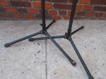 Musicians Gear Adjustable Mic Stand Tripod Base W/ Mic Clip READ FULL