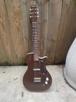 Silvertone/Danelectro U1 U1 1960 - Brown sparkle