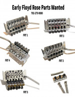 Wanted Old Floyd Rose Tremolos and Parts