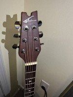 Ovation Applause AE-136 shallow-bowl acoustic/electric guitar + OHSC