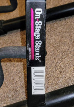 ON STAGE PROFESSIONAL FLIP-IT® A-FRAME GUITAR STAND
Model: GS7465
