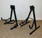 Multiple guitar instrument stands