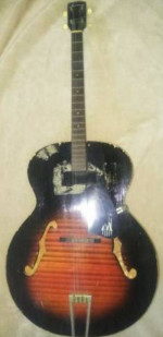 Harmony Monterey 4 string tenor archtop