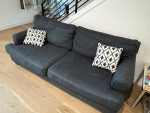 Fabric 3-seater sofa in very good condition