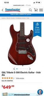 G&L Legacy Tribute