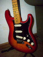 2021 American Ultra Luxe Ash Fender Stratocaster 75th Anniversary