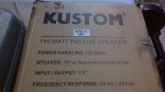 Kustom PA Speakers/ Amp/ Mixer
