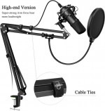 Yotto Microphone Stand W/ Adjustable Studio Suspension Arm & Accessory
