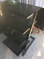 EQUIPMENT STAND 4 SHELVES STEEL