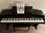 Yamaha Clavinova Piano CVP-65 with Real Action Effect, Pedals, Bench