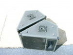 Vintage TOA speaker monitor pair 240W and stands
