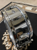 Slingerand steel snare drum