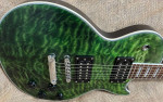 Jacobs LP Style Quilted Maple Top Electric Guitar/ USA