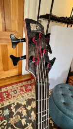 Ibanez SRMS805-DTW 5 String Multi Scale Bass Guitar Deep Twilight