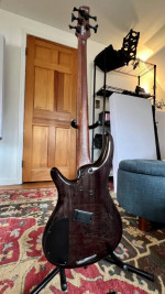 Ibanez SRMS805-DTW 5 String Multi Scale Bass Guitar Deep Twilight