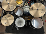 Mapex Meridian Maple Drum Set (24" kick) with Sabian XS20s