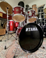 Tama Stagestar Jazz Drum Kit with Snare Drum in Wine Red