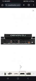 Denon sc live 4 standalone mixer dj controller