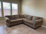 Modular L Shaped Sectional Sofa Couch with Extension Piece