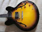 Epiphone Dot Deluxe + OHSC (Seymour Duncan pups)