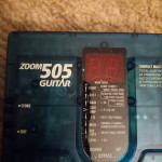 Zoom 505 multi effects unit