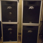 (4) Peavy 115 cabinet bundle deal