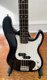 Glen Burton GB150BCO-BK Electric Bass Guitar