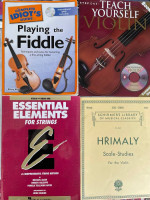 Learn to play fiddle or violin! Lot of 4 how-to books