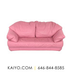 Natuzzi Pillow Arm Bench Seat Sofa (Was 2500)