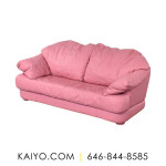 Natuzzi Pillow Arm Bench Seat Sofa (Was 2500)