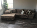 Sofa (Couch) with Chaise