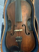 Very cool inlaid violin!