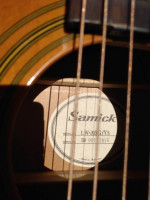Sunburst Samick Acoustic Electric Made in Indonesia