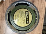 Celesion Greenback 12" speaker - 16 ohms