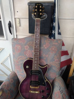 Rare Purple Burst Les Paul Jay Turser