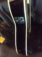 Black Cordoba Fusion 14 Jet Acoustic Electric Classical