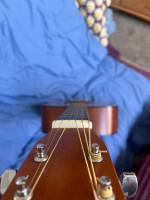 Acoustic Guitar with gig bag(Bentley)